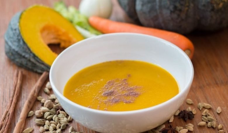 Pumpkin soup, recipe