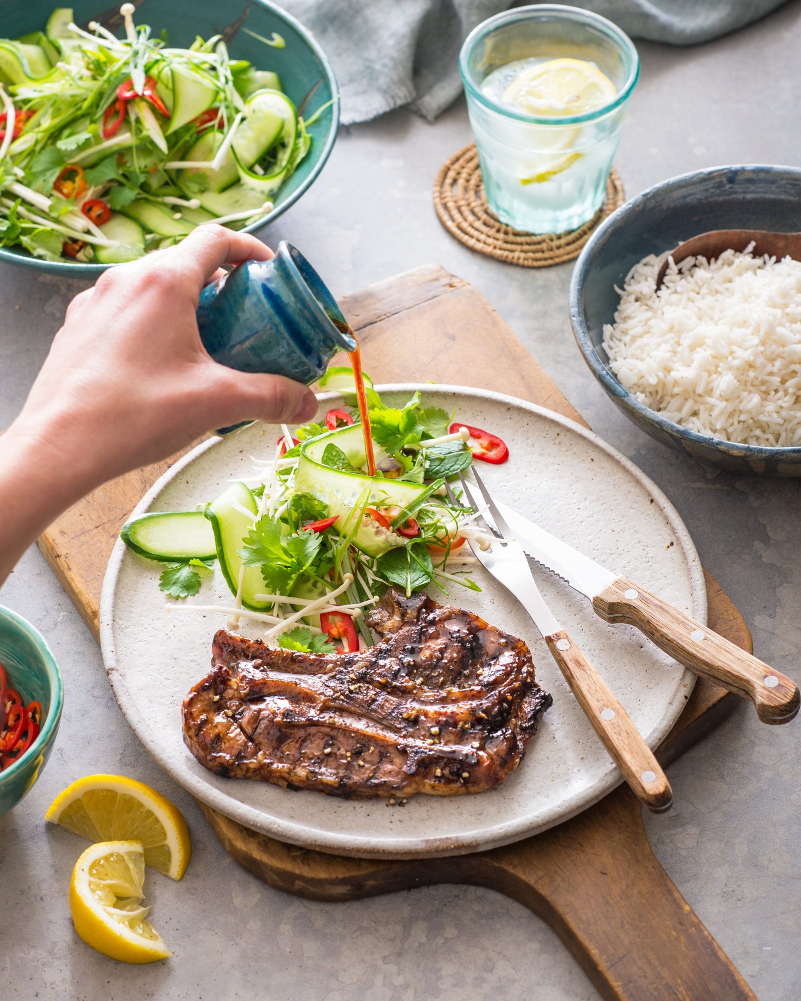 Butterflied lamb leg recipe