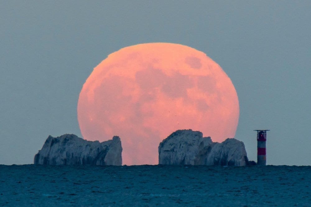Strawberry Supermoon