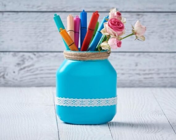 Empty Nutella Jar Katherine Sabbath 1 pen holder