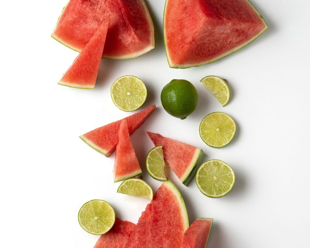 Watermelon and lime