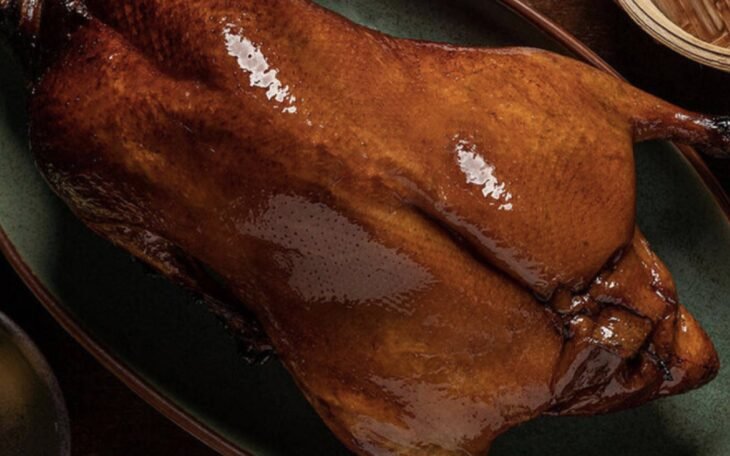 Mott 32's 42-day Apple Wood Roasted Peking Duck is regarded the best in Hong Kong